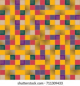Abstract color seamless pattern for new background.