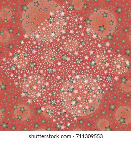 Abstract color seamless pattern for new background.