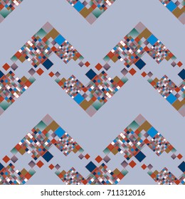 Abstract color seamless pattern for new background.