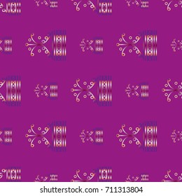 Abstract color seamless pattern for new background.