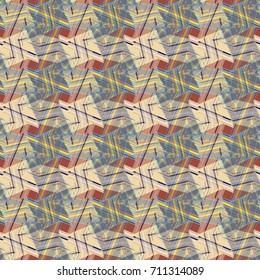 Abstract color seamless pattern for new background.
