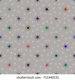 Abstract color seamless pattern for new background.