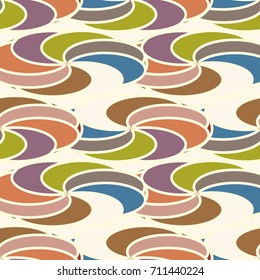 Abstract color seamless pattern for new background.