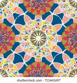 Abstract color seamless pattern for new background.