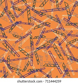 Abstract color seamless pattern for new background.