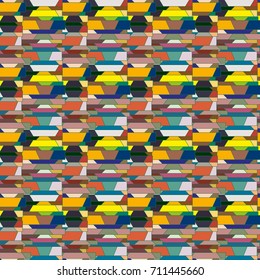 Abstract color seamless pattern for new background.