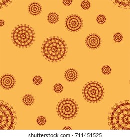 Abstract color seamless pattern for new background.