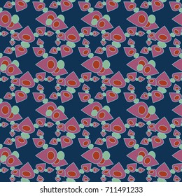 Abstract color seamless pattern for new background.