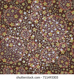 Abstract color seamless pattern for new background.