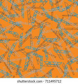 Abstract color seamless pattern for new background.