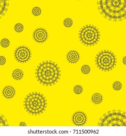 Abstract color seamless pattern for new background.