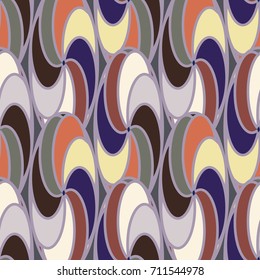 Abstract color seamless pattern for new background.