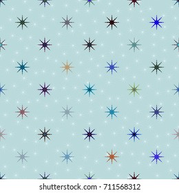Abstract color seamless pattern for new background.
