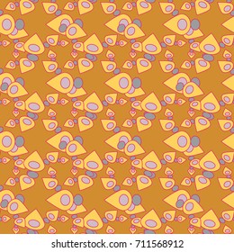 Abstract color seamless pattern for new background.