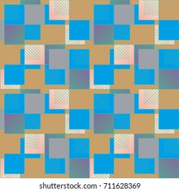 Abstract color seamless pattern for new background.