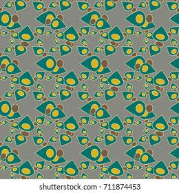 Abstract color seamless pattern for new background.