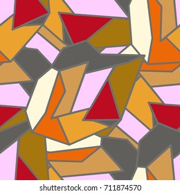 Abstract color seamless pattern for new background.