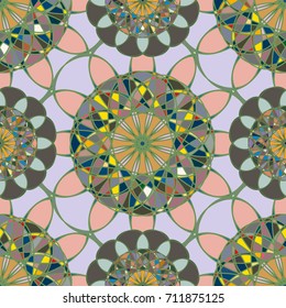 Abstract color seamless pattern for new background.