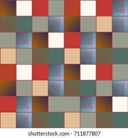 Abstract color seamless pattern for new background.