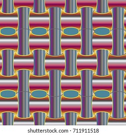 Abstract color seamless pattern for new background.