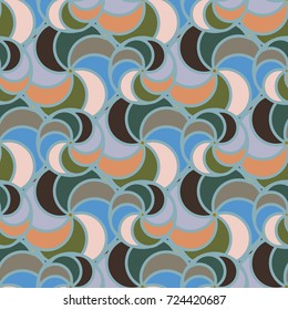 Abstract color seamless pattern for new background.