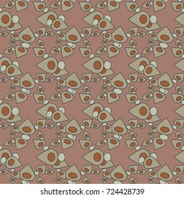 Abstract color seamless pattern for new background.