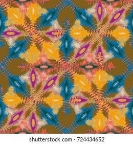 Abstract color seamless pattern for new background.