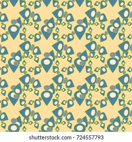 Abstract color seamless pattern for new background.