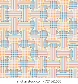 Abstract color seamless pattern for new background.