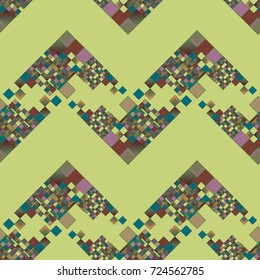 Abstract color seamless pattern for new background.