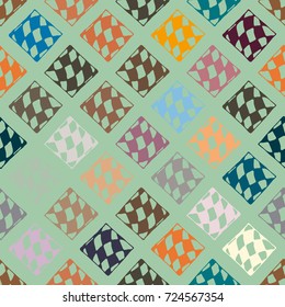 Abstract color seamless pattern for new background.