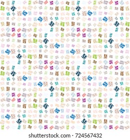 Abstract color seamless pattern for new background.