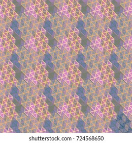 Abstract color seamless pattern for new background.