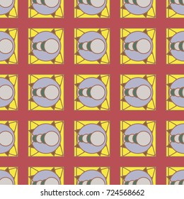 Abstract color seamless pattern for new background.