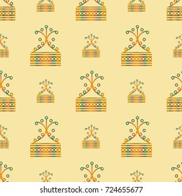 Abstract color seamless pattern for new background.