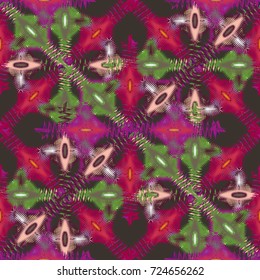 Abstract color seamless pattern for new background.