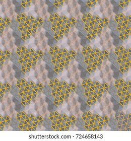 Abstract color seamless pattern for new background.
