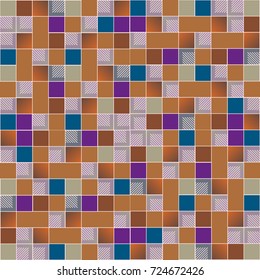 Abstract color seamless pattern for new background.