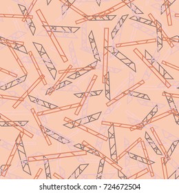 Abstract color seamless pattern for new background.