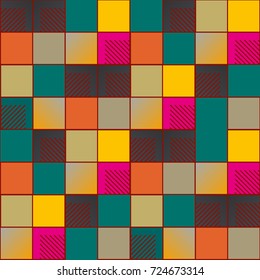 Abstract color seamless pattern for new background.