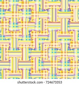 Abstract color seamless pattern for new background.