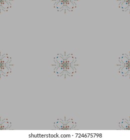 Abstract color seamless pattern for new background.