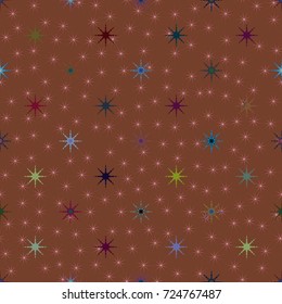 Abstract color seamless pattern for new background.