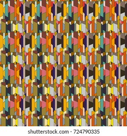 Abstract color seamless pattern for new background.