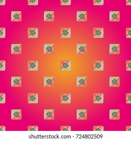 Abstract color seamless pattern for new background.