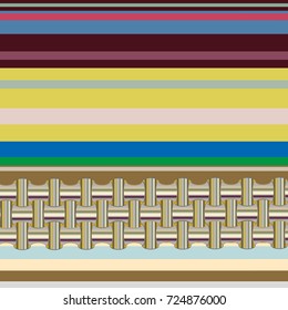 Abstract color seamless pattern for new background.