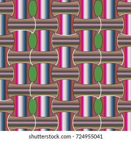 Abstract color seamless pattern for new background.