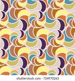 Abstract color seamless pattern for new background.