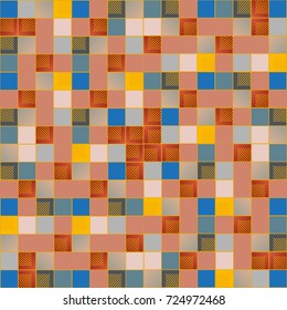 Abstract color seamless pattern for new background.