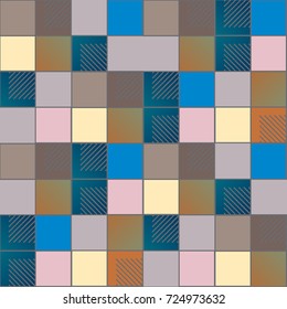 Abstract color seamless pattern for new background.